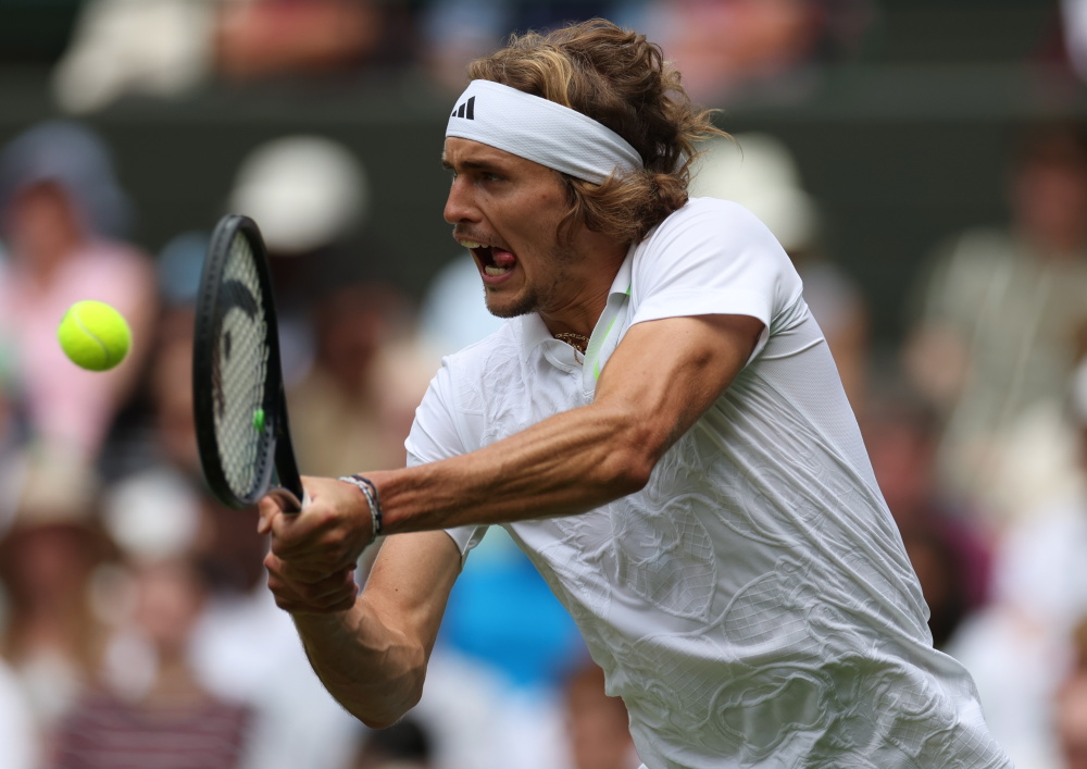 温网完胜联合杯,兹维列夫高光表现 温网完胜联合杯,兹维列夫高光表现